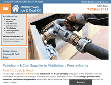 Tablet Screenshot of middletowniceandcoal.com